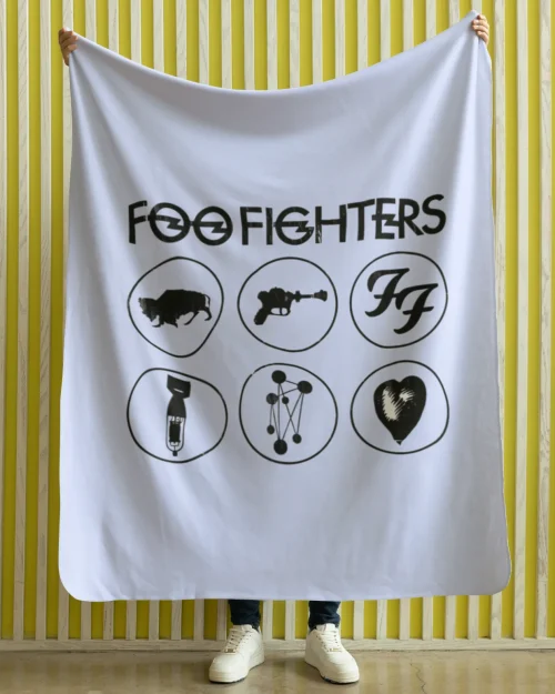 Foo Fighters Blanket #1