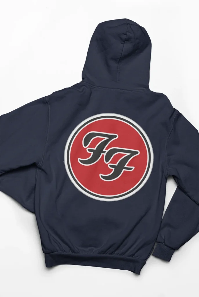 original art foo fighters hoodie featuring art from rock band foo fighters authentic ff merch store 2026
