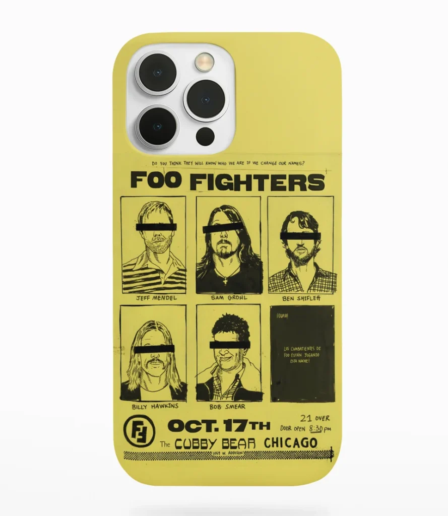 foo fighters tpu silicone case with foo fighters design sold on foo fighters store