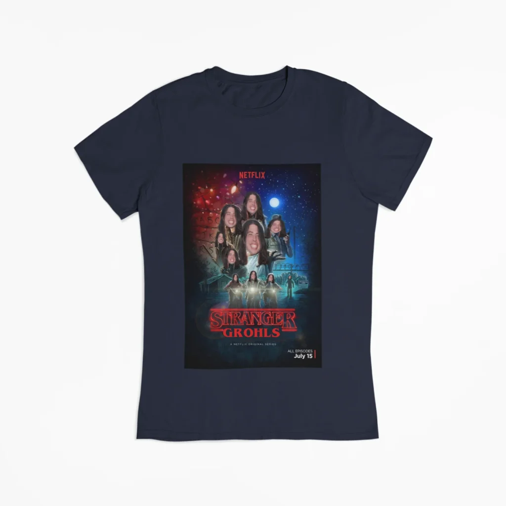 original art foo fighters t-shirt unisex featuring art from rock band foo fighters authentic ff merch store 2026