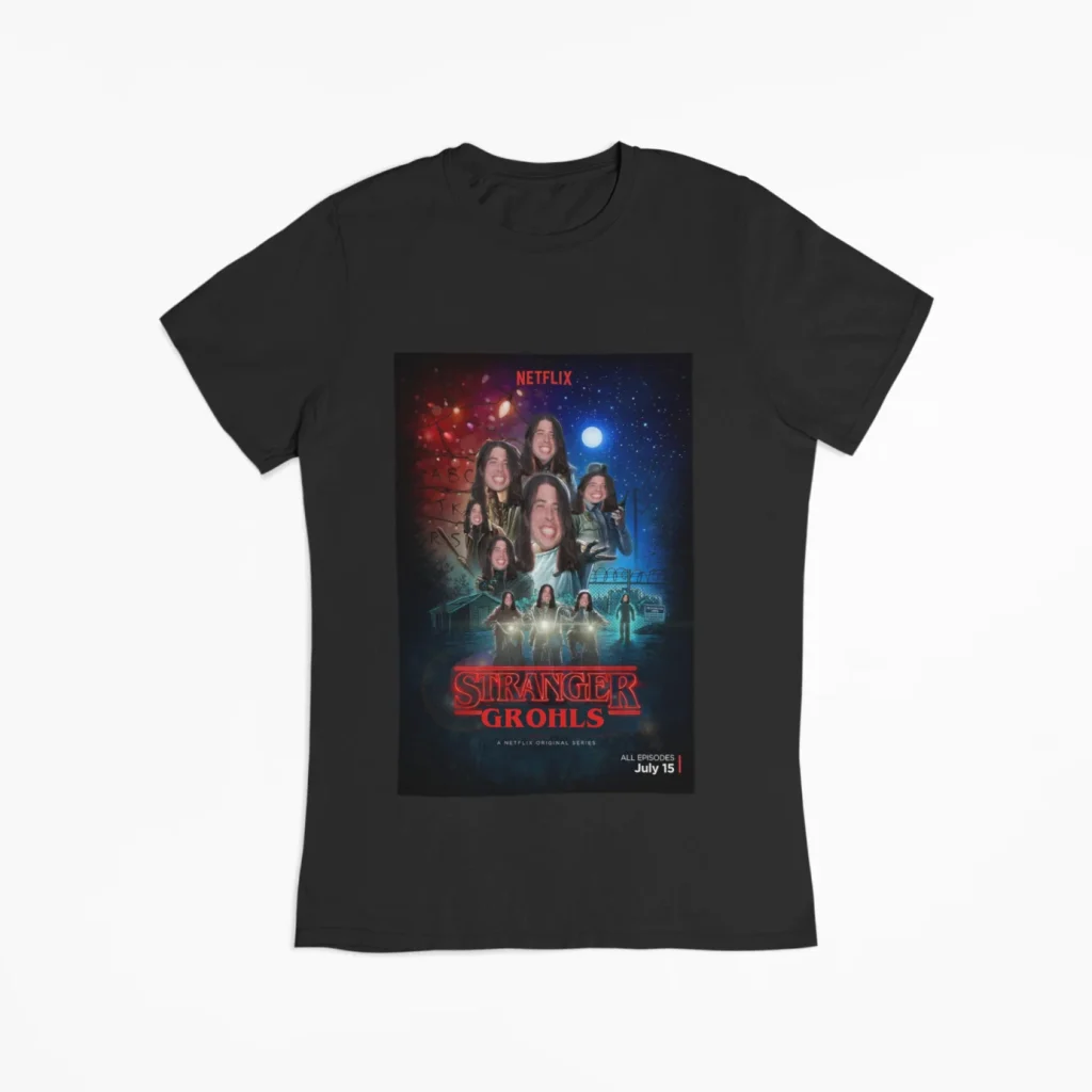 original art foo fighters t-shirt unisex featuring art from rock band foo fighters authentic ff merch store 2026