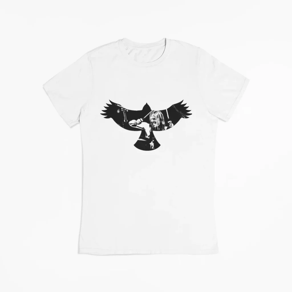 unisex foo fighters t-shirt unisex featuring art from rock band foo fighters authentic ff merch store 2026