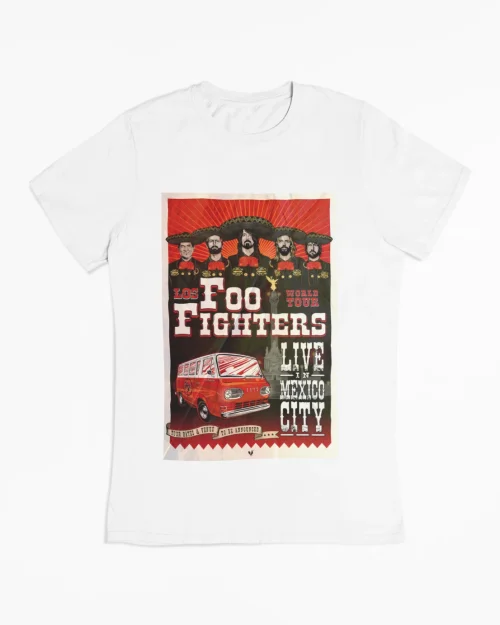 Foo Fighters Mexico T-Shirt #12