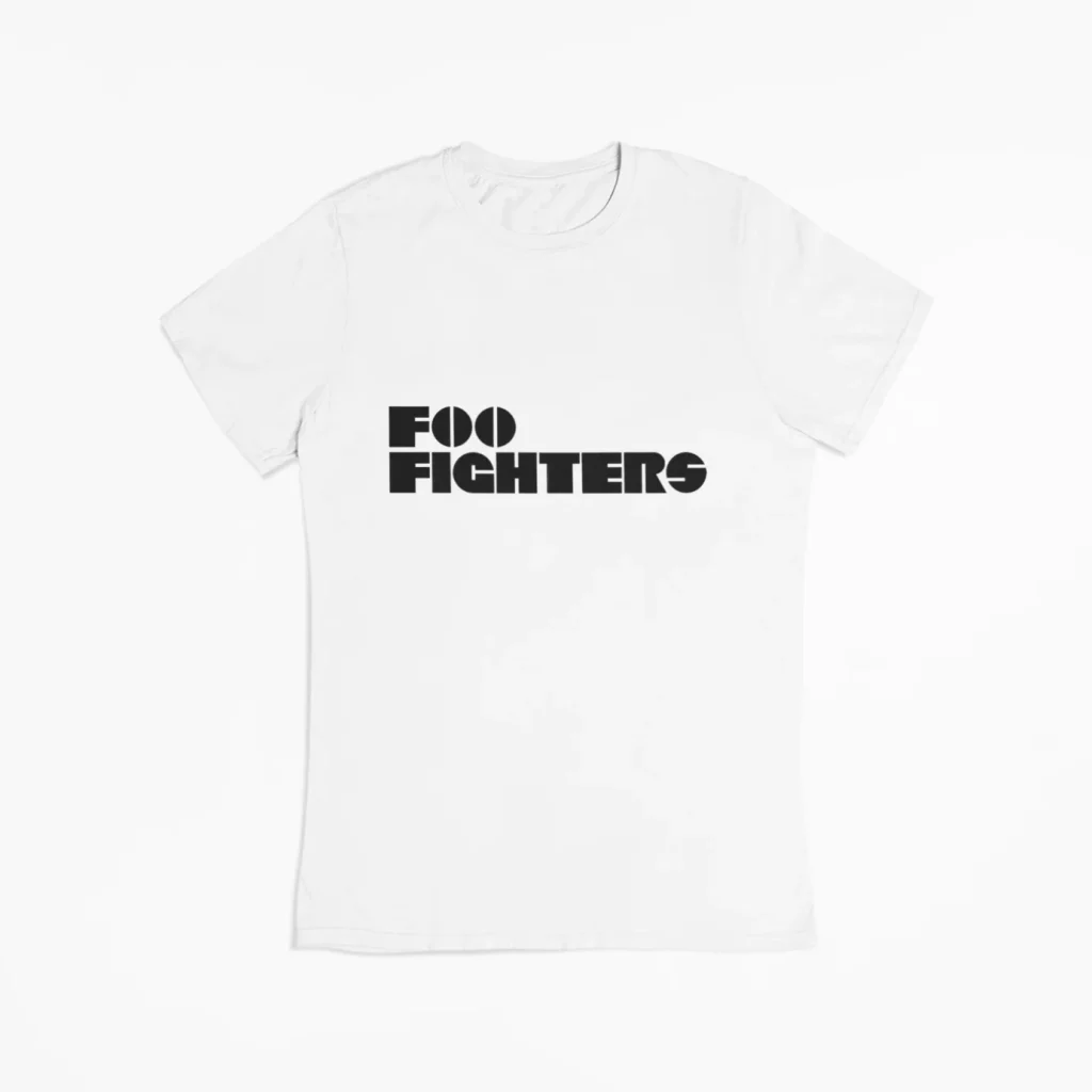 unisex foo fighters t-shirt unisex featuring art from rock band foo fighters authentic ff merch store 2026