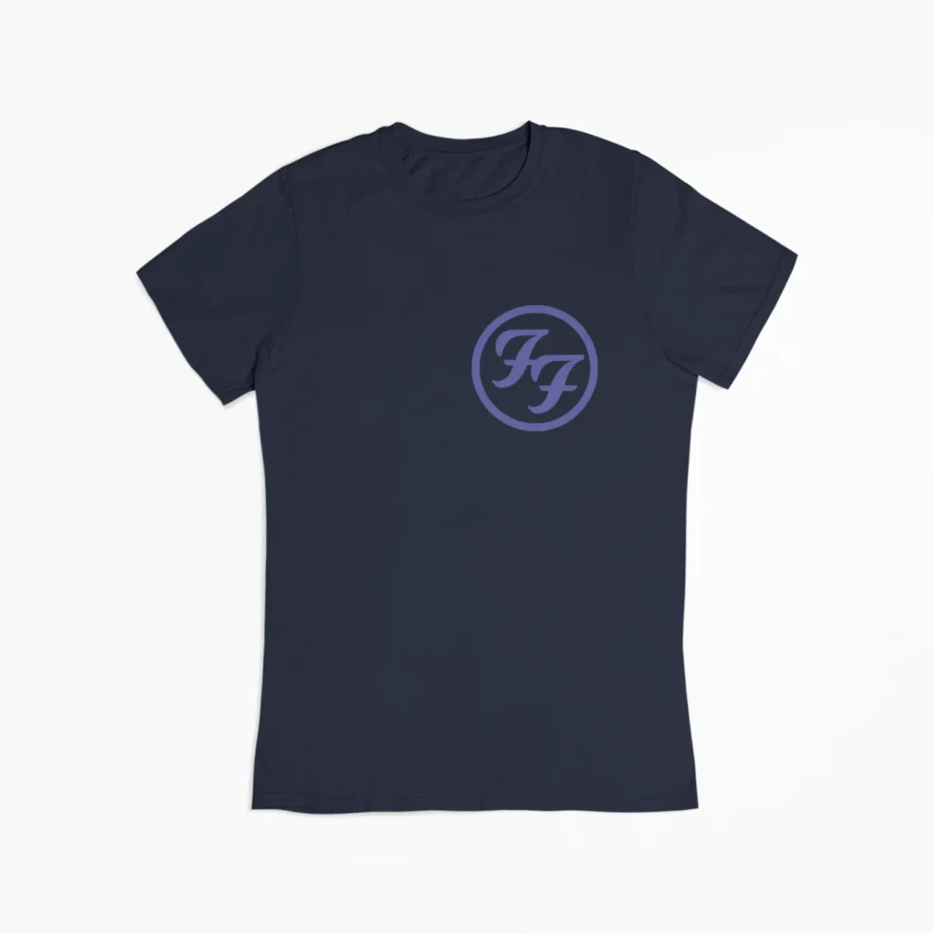 unisex foo fighters t-shirt unisex featuring art from rock band foo fighters authentic ff merch store 2026