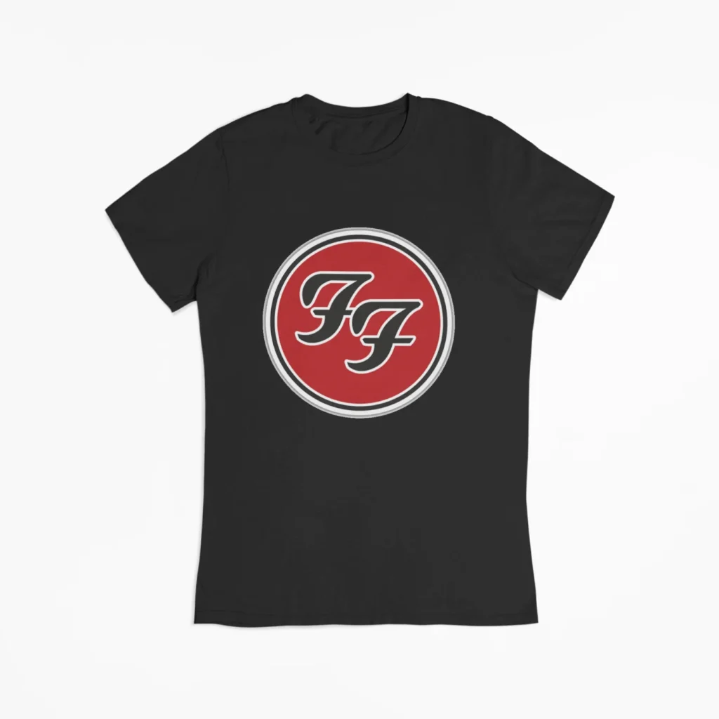 unisex foo fighters t-shirt unisex featuring art from rock band foo fighters authentic ff merch store 2026