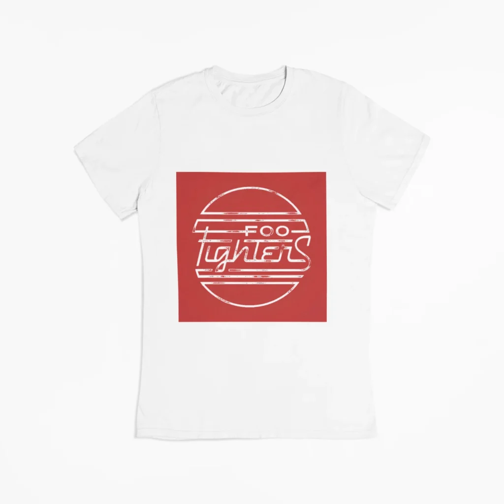 original art foo fighters t-shirt unisex featuring art from rock band foo fighters authentic ff merch store 2026